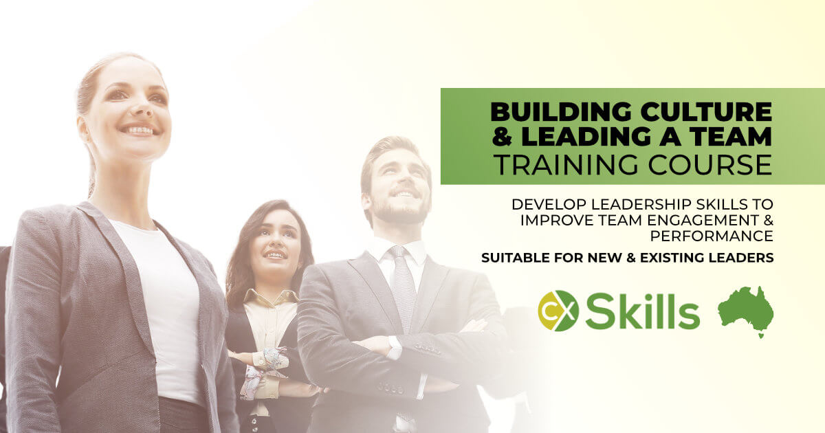 Building Culture and Leading a Team Training Course