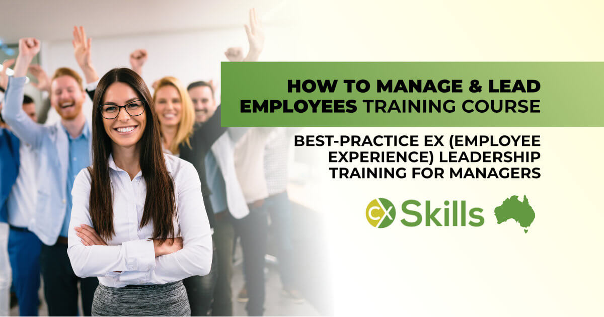 How to manage and lead employees training course