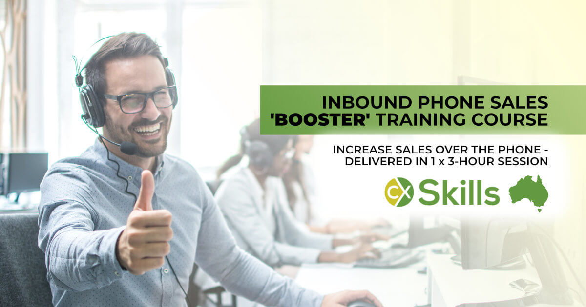 Inbound Phone Sales Booster training course