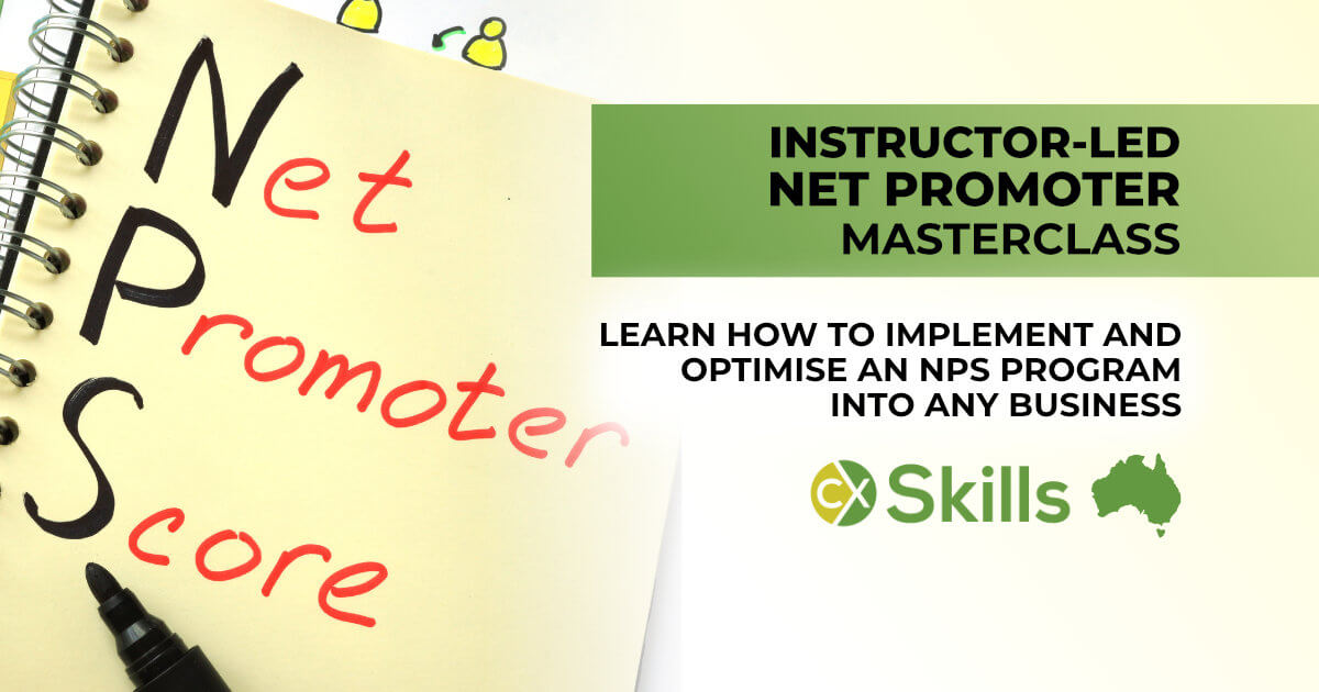 Instructor led Net Promoter Masterclass (NPS training course))