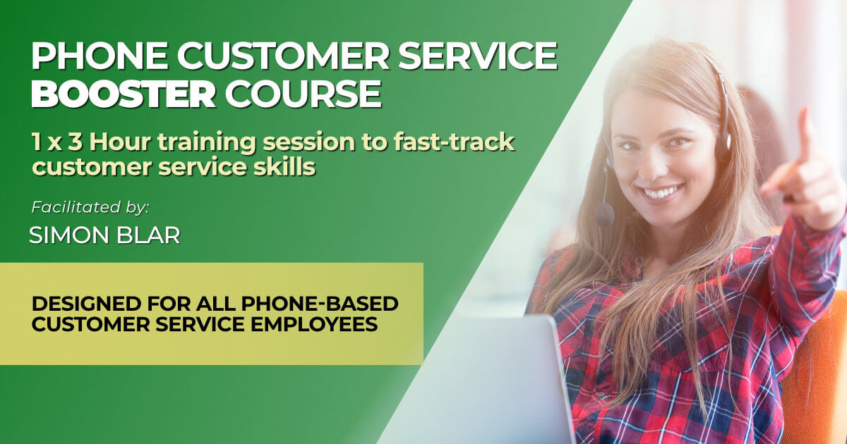 Phone Customer Service Booster Course