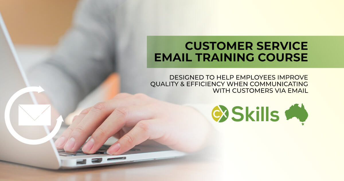 customer service email training course