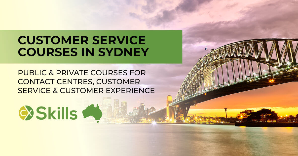 Call Centre & Customer Service Training in Sydney CX Skills