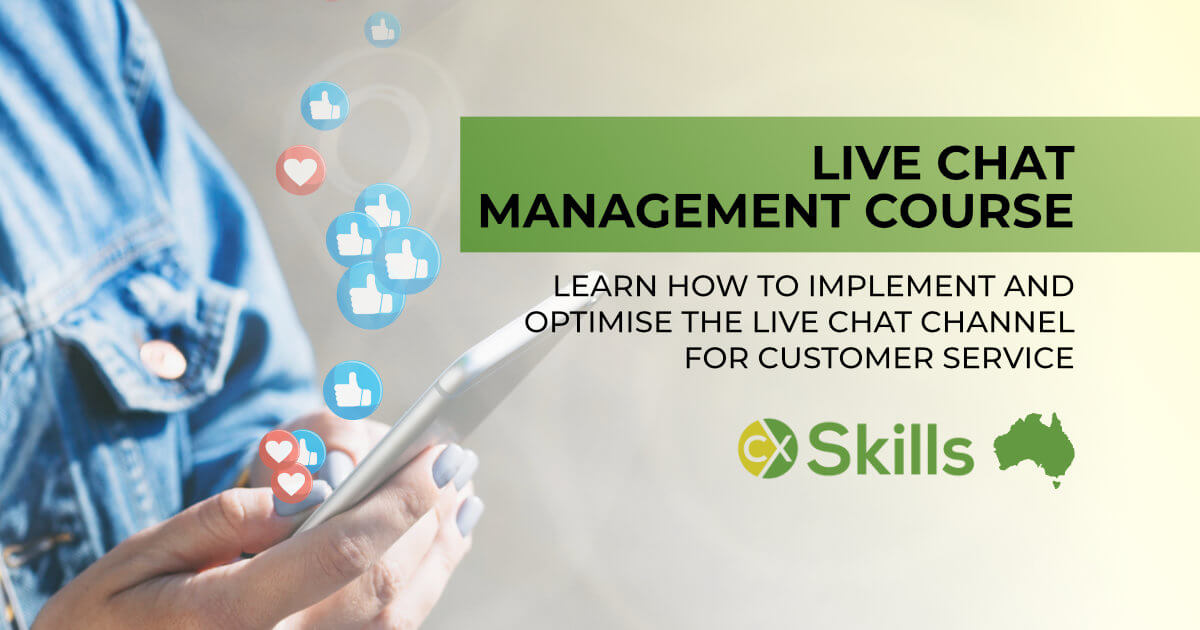 Live Chat For Managers Training Course Delivered Online