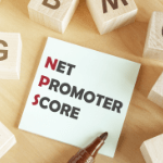 Net Promoter Score written on a card