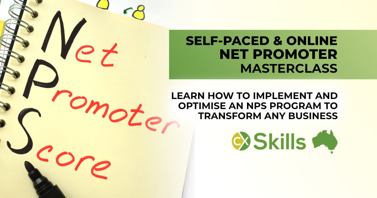 Self paced and online Net Promoter Masterclass