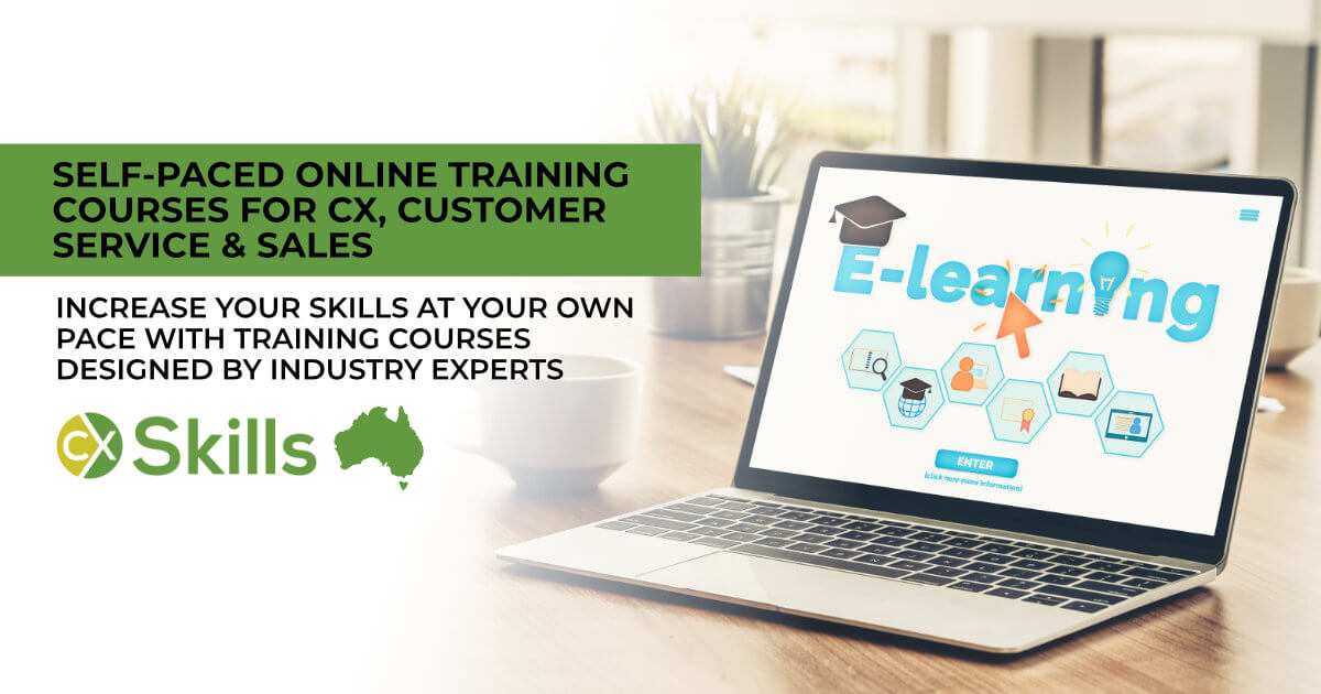Self paced online training courses for customer service & CX
