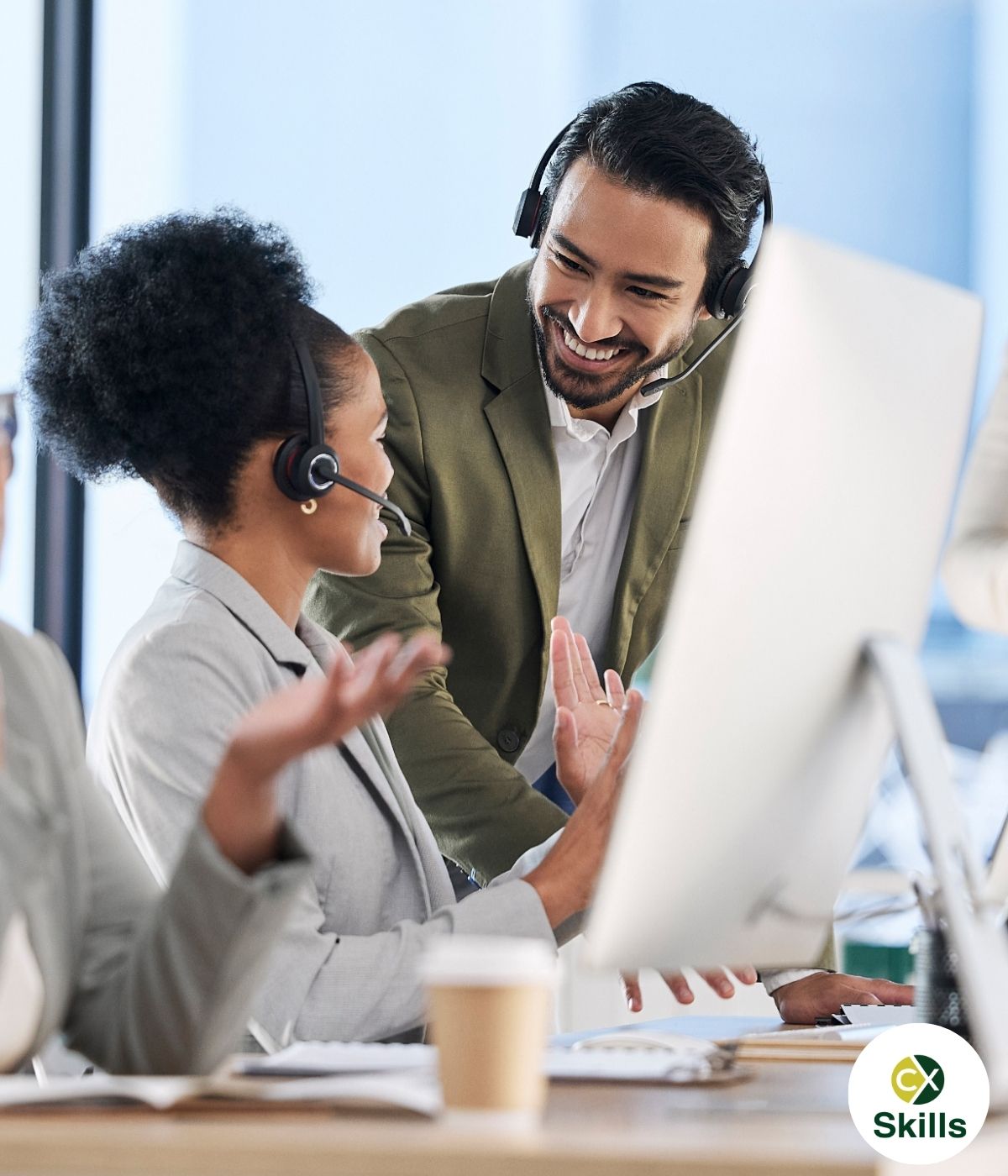 Team Leaders learning operational management skills in a live online session