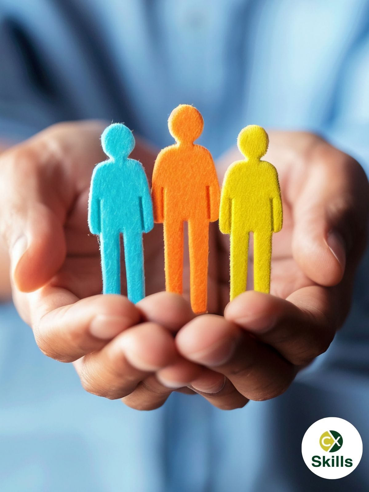 Team member supporting workplace mental health and resilience