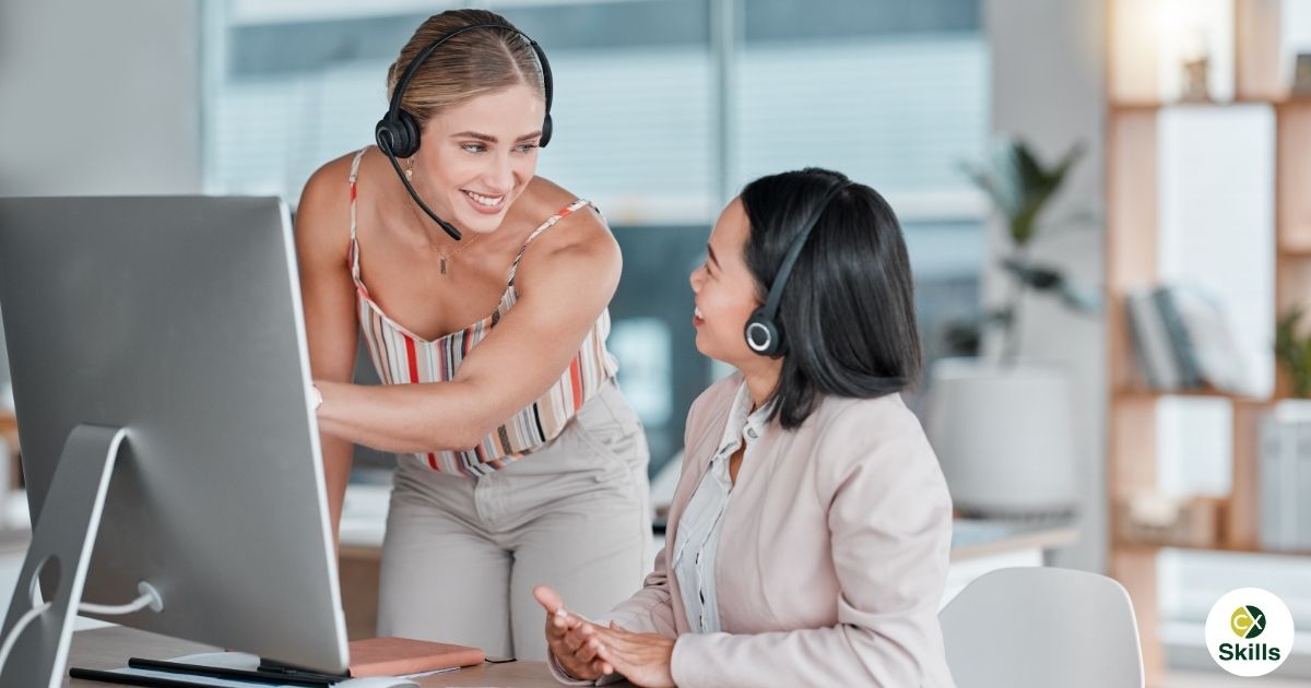 Call Centre Team Leader providing quality coaching