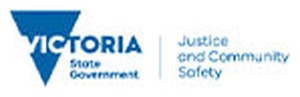 Victoria State Government, Justice and Community Safety logo